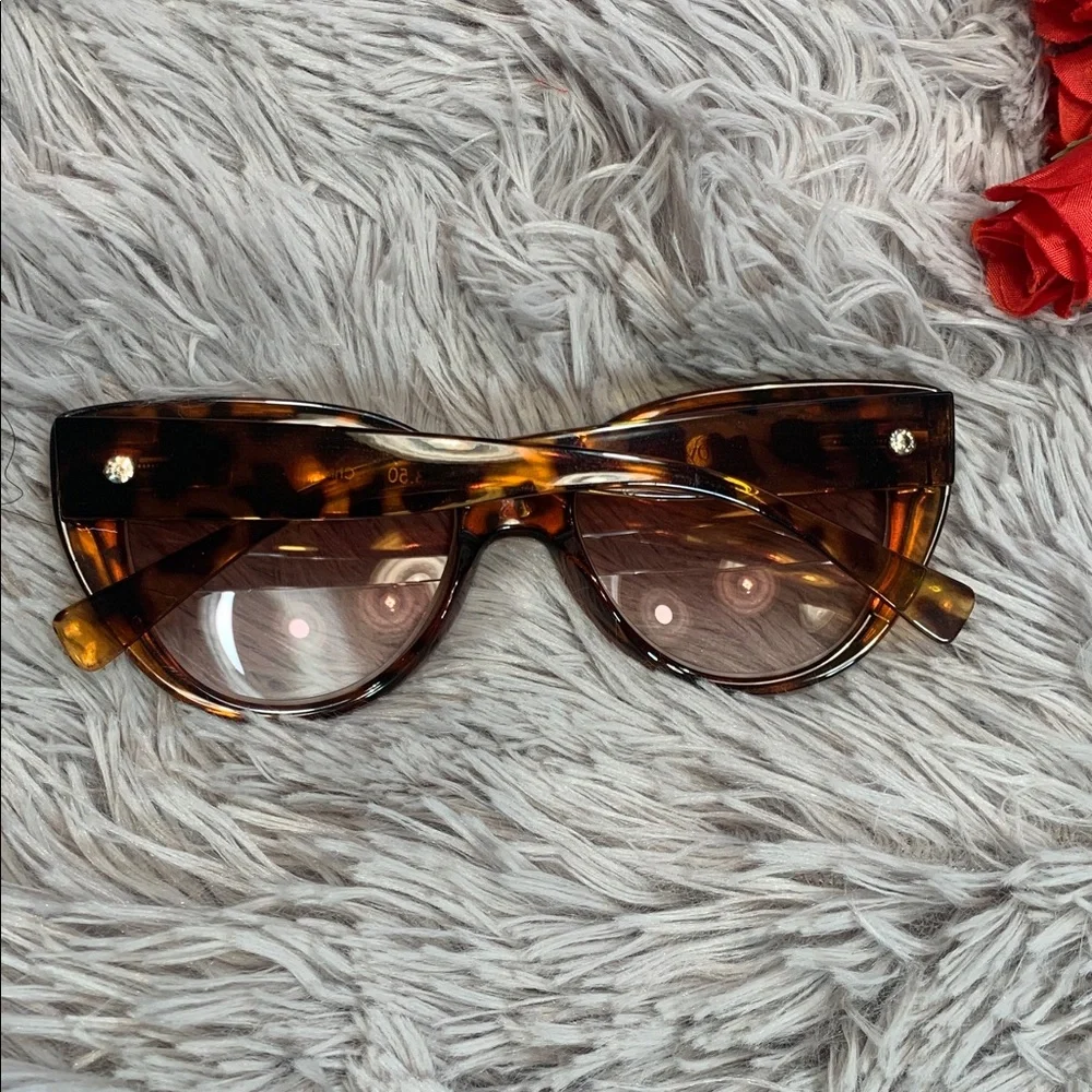 🌹Joy MANGANO OVERSIZED Sunglasses Readers + 3.50 Bifocals EUC Classic Beauty